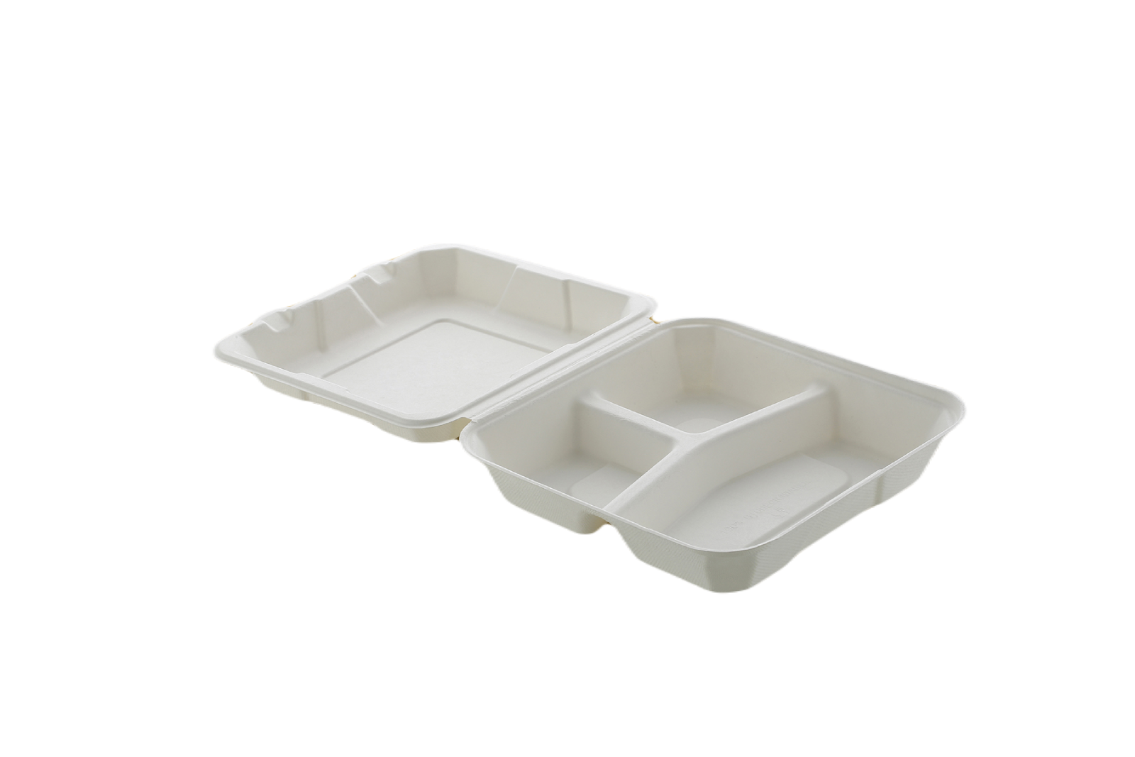 9 x 9 3-COMPARTMENT CLAMSHELL